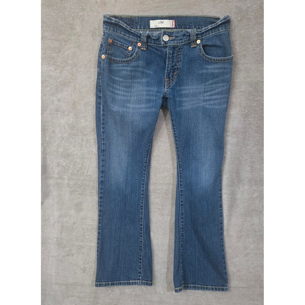 Levis 542 Womens 14 Low Rise Bootcut‎ Jeans Y2K Denim Retro Cowgirl Rodeo 70s